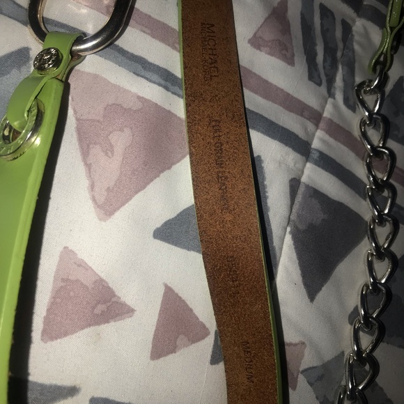 Michael Kors Green Belt vintage Medium - Picture 4 of 4